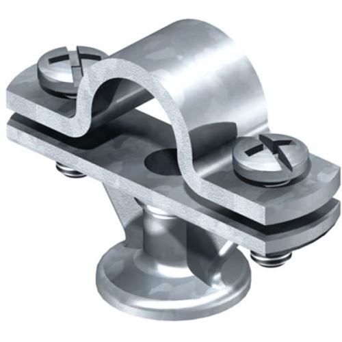 Suport cu soclu pentru tija captare 16mm otel zincat, Obo 5412609